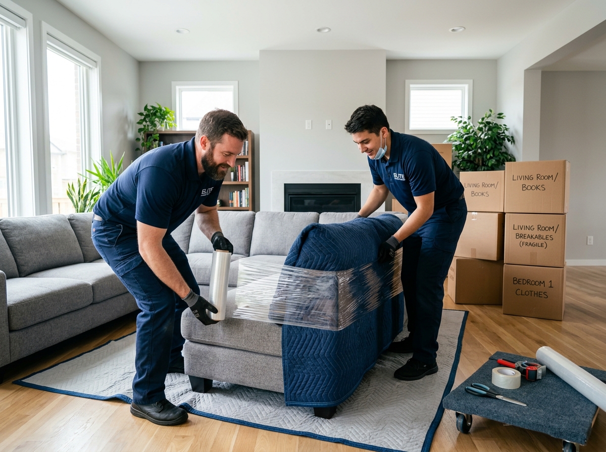 White-glove packing service